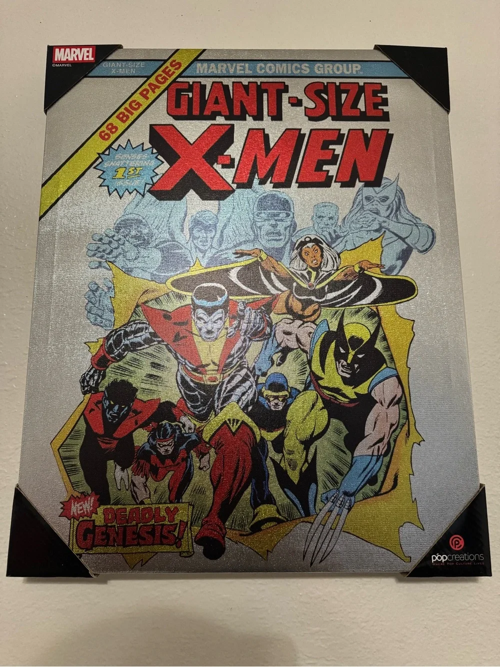 Pop Creations Marvel X-Men Giant Size Wall Art 20 in x 16 in